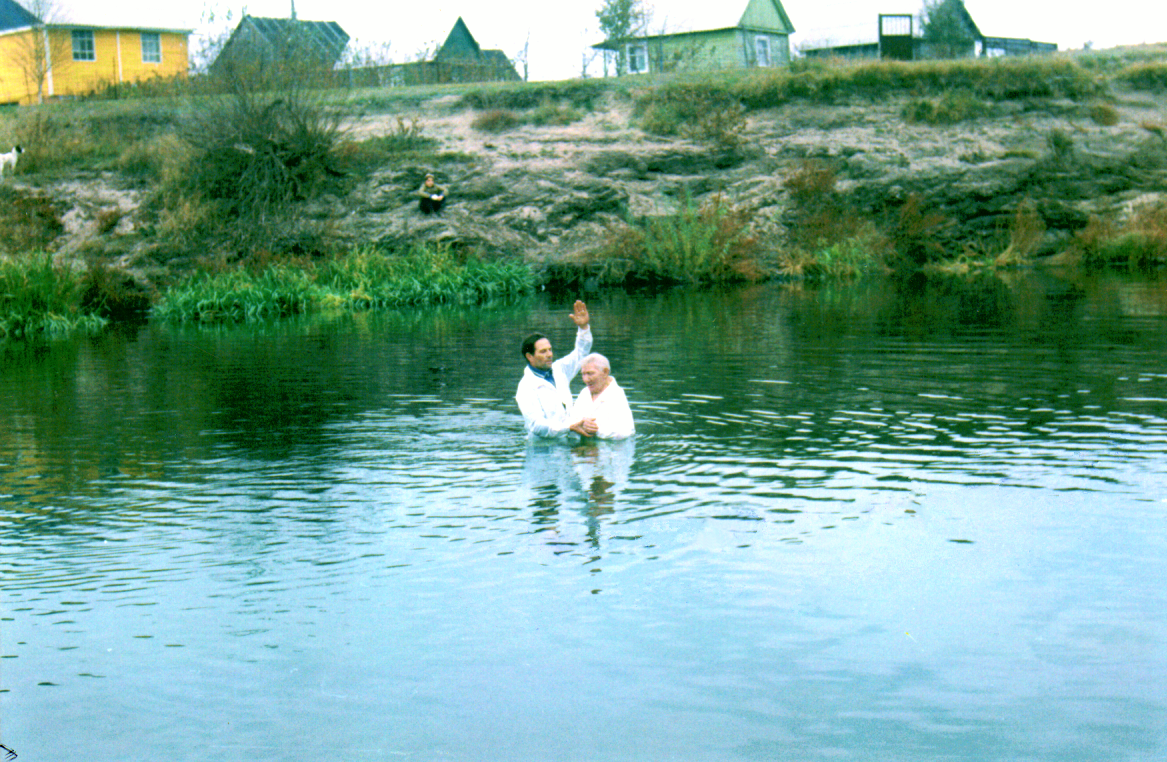 Первое водное крещение Тамбов