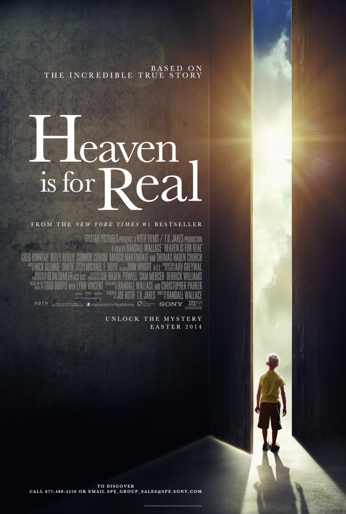 Heaven is real poster